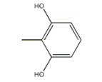 Chemical Structure of 2-Methyl Resorcinol .png