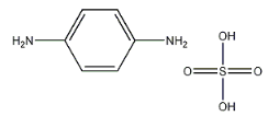 P-PHENYLENE DIAMINE SULFATE  16245-77-5.png